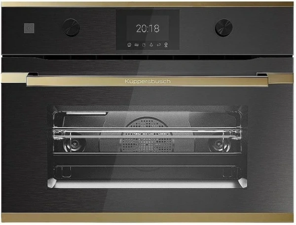 Компактный духовой шкаф с микроволнами Kuppersbusch CBM 6350.0 GPH 4 купить в Москве