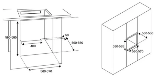 Духовой шкаф Bertazzoni F6011MODVTC купить в Москве
