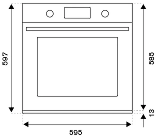 Духовой шкаф с функцией пара Bertazzoni F6011HERVPTAX купить в Москве
