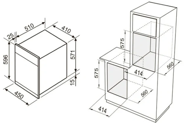 Духовой шкаф Zigmund Shtain EN 182.512 M купить в Москве
