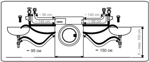 Стиральная машина Vestfrost VFWM 1041 SWE купить в Москве