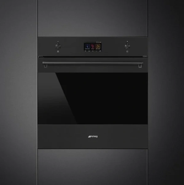 Духовой шкаф с паром Smeg SO6303APN купить в Москве
