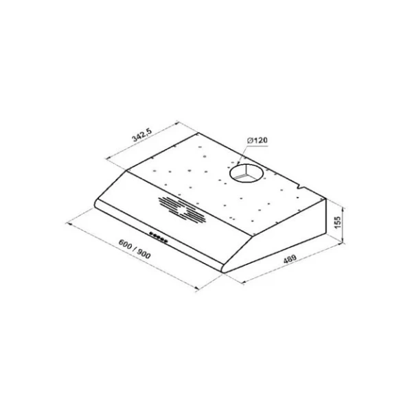 Козырьковая вытяжка Korting KHT 6334 N купить в Москве
