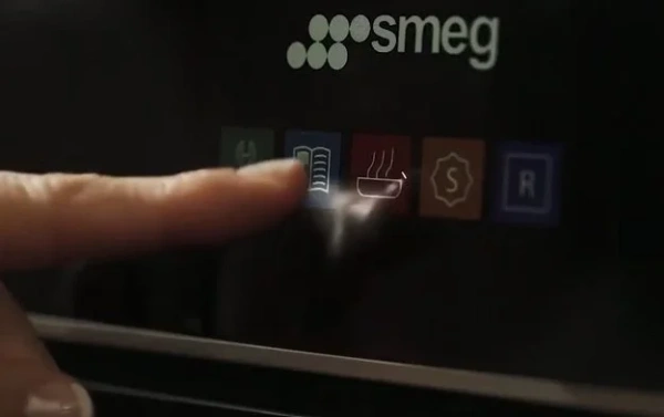 Встраиваемая микроволновая печь Smeg SO4301M0N купить в Москве
