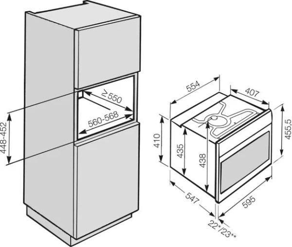 Духовой шкаф Miele H6401B BRWS бриллиантовый белый купить в Москве
