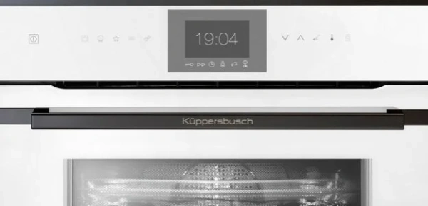 Компактный духовой шкаф с микроволнами Kuppersbusch CBM 6550.0 W2 Black Chrome купить в Москве

