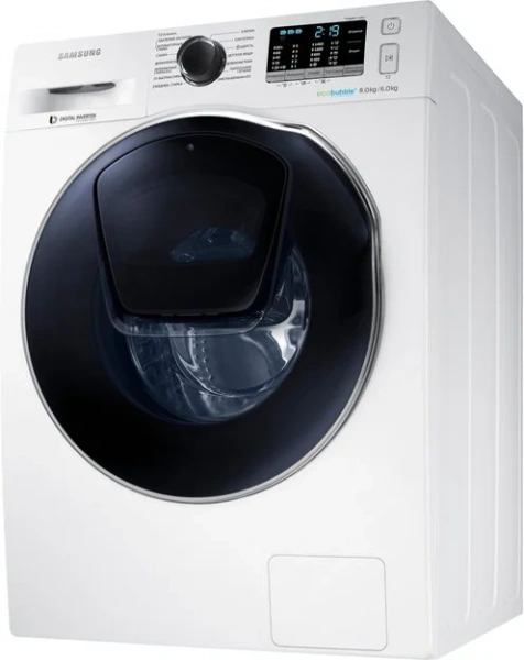Стирально-сушильная машина Samsung WD 80K5410 OW купить в Москве