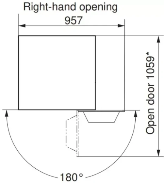 Стиральная машина V-ZUG Adora SL с правым навесом двери (WAASLZ re) купить в Москве