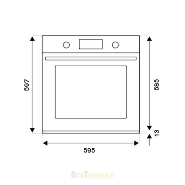 Духовой шкаф Bertazzoni F605HEREKAC купить в Москве
