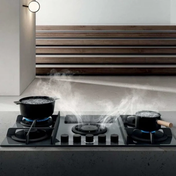 Варочная панель с вытяжкой Elica NIKOLATESLA FLAME GR/F/88 купить в Москве с доставкой
