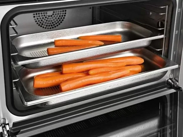 Встраиваемая комби-пароварка Miele DGC 7440 EDST/CLST с витрины новая купить в Москве