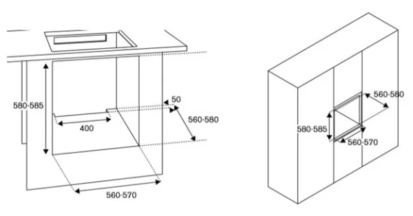 Духовой шкаф Bertazzoni F6011MODVPTC купить в Москве
