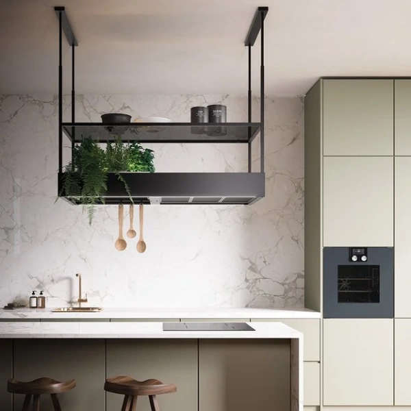 Вытяжка Falmec Spazio 130 Island black matt купить в Москве
