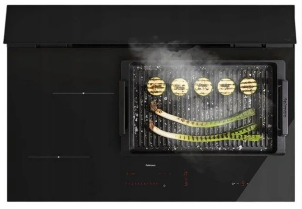 Варочная панель с вытяжкой Falmec BRERA 75 VETRO NERO купить в Москве