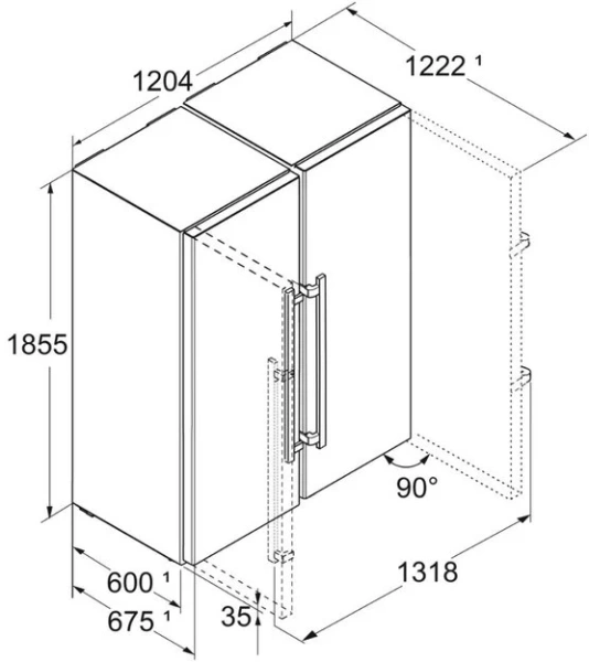Холодильник Liebherr XRFsd 5255 Prime купить в Москве