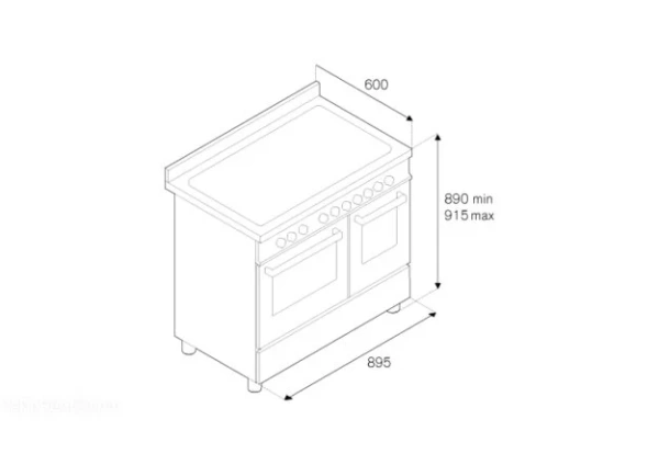 Варочный центр Bertazzoni HER905IMFEDNET купить в Москве