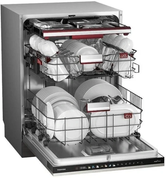 Встраиваемая посудомоечная машина Toshiba DW-16B1(B)-RU купить в Москве
