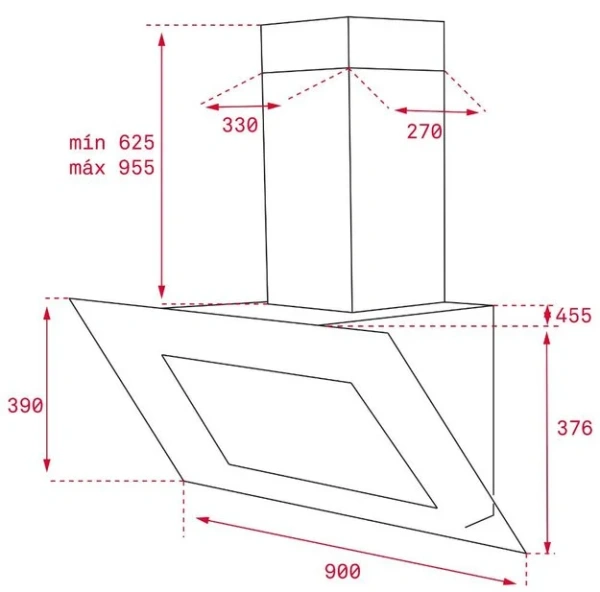 Вытяжка Teka DLV 985 LONDON BRICK купить в Москве
