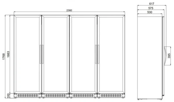 Винный шкаф Dometic C125G Quattro Classic купить в Москве