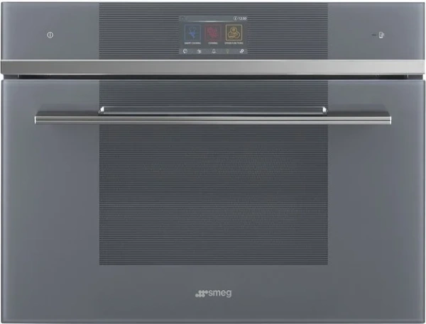 Компактный духовой шкаф с пароваркой Smeg SF4104WVCPS купить в Москве