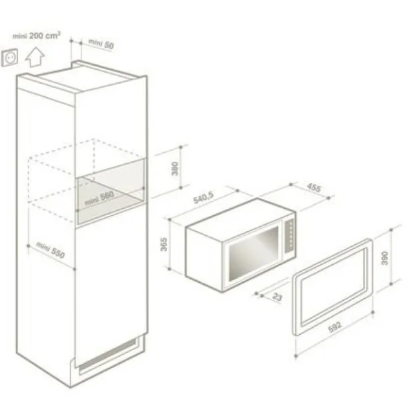 Микроволновая печь De Dietrich DME 1129 X купить в Москве
