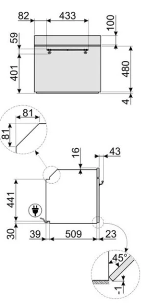 Духовой шкаф Smeg SFP750POPZ купить в Москве
