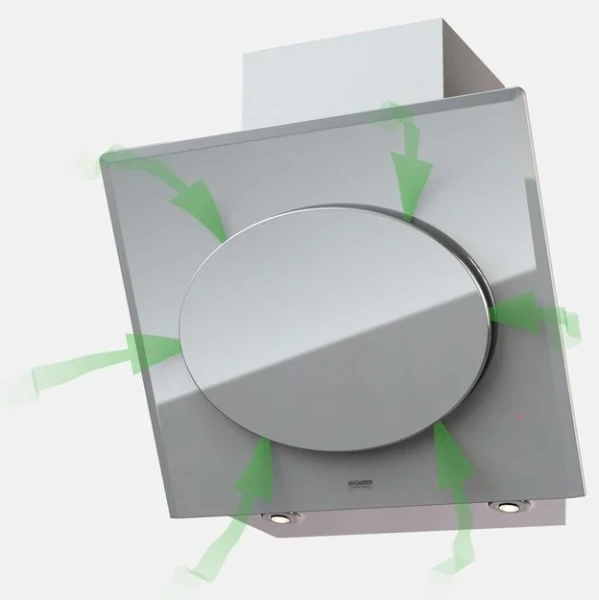 Наклонная вытяжка Krona FUTURO 600 WHITE 3P-S купить в Москве
