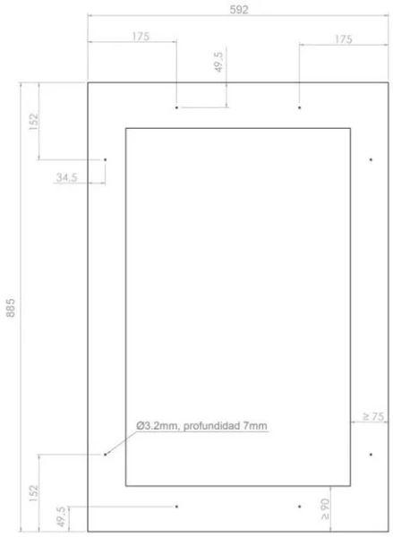 Встраиваемый винный шкаф Pando PVMA 88-49 PAR купить в Москве