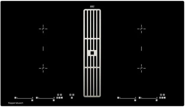 Варочная панель с вытяжкой Kuppersbusch KMI 9800.0 SR Stainless Steel купить в Москве