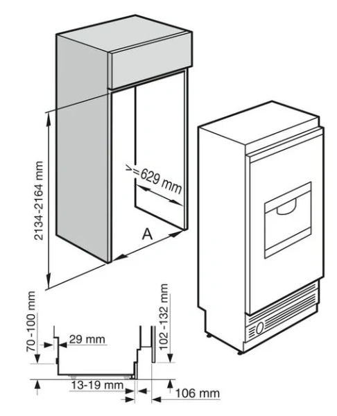 Встраиваемая морозильная камера Miele F 1471 Vi купить в Москве