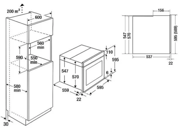 Духовой шкаф с паром Kuppersbusch BD 6340.0 S5 Black Velvet купить в Москве

