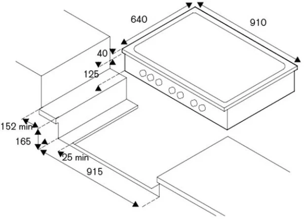 Газовая варочная панель Bertazzoni CB36500X купить в Москве с доставкой
