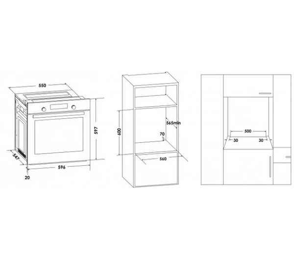Духовой шкаф Schaub Lorenz SLB EI6625 купить в Москве
