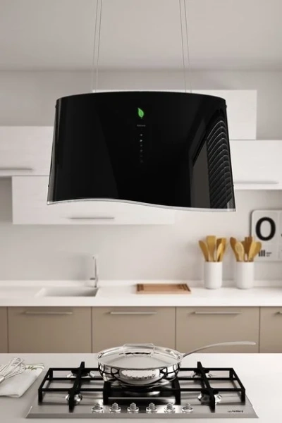 Вытяжка Falmec Mare isola 66 (450) (с системой E.ion) ECP black купить в Москве
