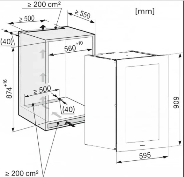 Винный холодильник Miele KWT 6422 iG OBSW купить в Москве