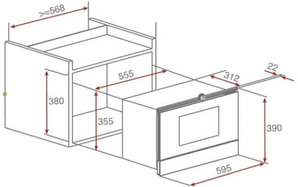 Микроволновая печь Teka MWL 22 EGL White купить в Москве
