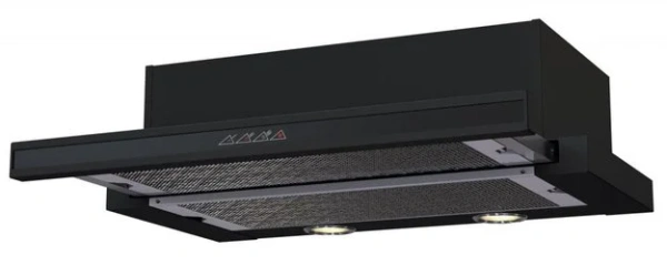 Встраиваемая вытяжка KRONA KAMILLA sensor 600 black (2 мотора) купить в Москве
