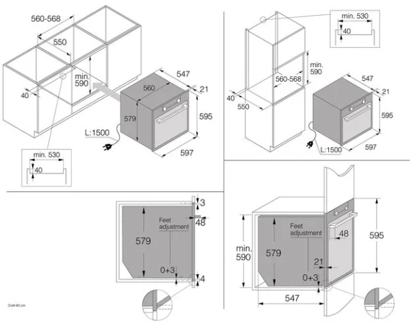 Духовой шкаф Asko OP8664A1 купить в Москве
