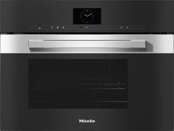 Встраиваемая пароварка с СВЧ Miele DGM7640 EDST/CLST купить в Москве