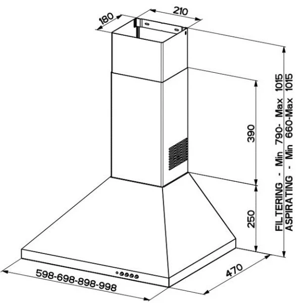 Вытяжка Faber STRIP SMART PB X A90 купить в Москве
