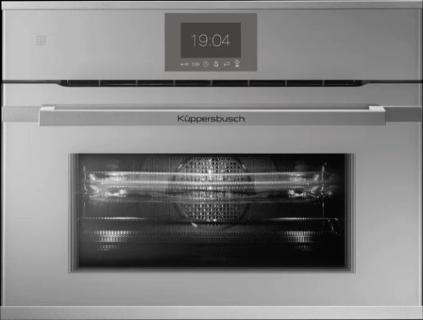 Компактный духовой шкаф с микроволнами Kuppersbusch CBM 6550.0 G1 Stainless Steel купить в Москве