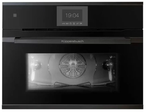 Компактный духовой шкаф Kuppersbusch CBP 6550.0 S2 Black Chrome купить в Москве