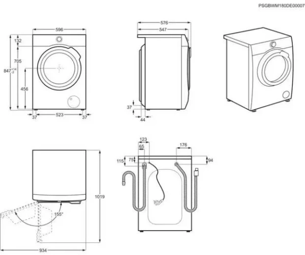 Стирально-сушильная машина Electrolux EW7W2682E купить в Москве