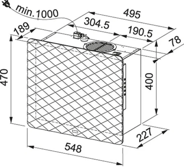 Вытяжка Franke IMPRESS 603 YL купить в Москве
