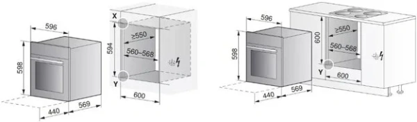 Духовой шкаф V-ZUG Combair SE 60 BCSEZ60 купить в Москве
