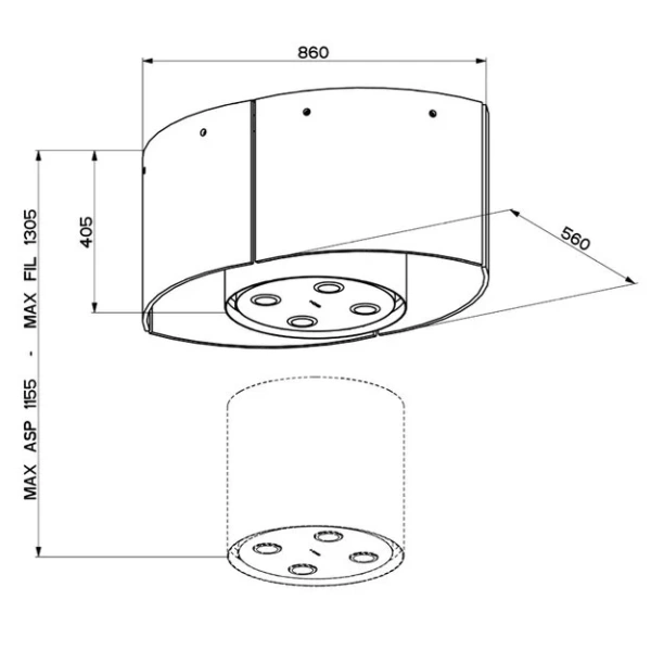 Вытяжка Faber Nest (Set) купить в Москве
