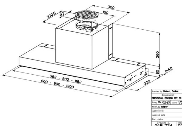 Вытяжка Faber IN-NOVA Smart X A60 купить в Москве
