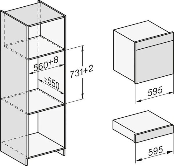 Встраиваемая пароварка Miele DGC 7465 HC Pro EDST/CLST купить в Москве