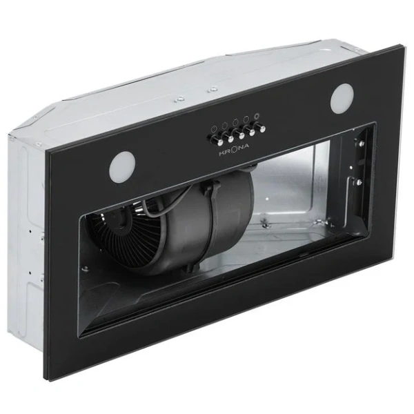 Встраиваемая вытяжка Krona ELISA 600 GLASS BLACK PB купить в Москве
