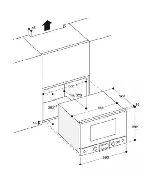 Микроволновая печь Gaggenau BM 220-130 купить в Москве
